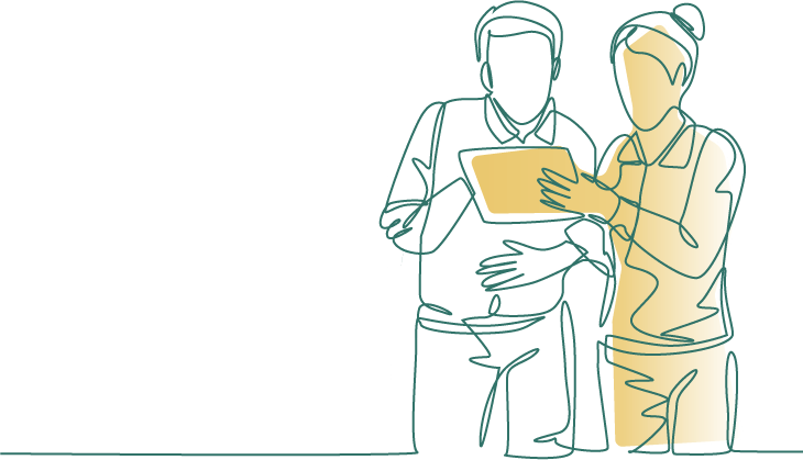ペット関連業務を行う企業様イラスト