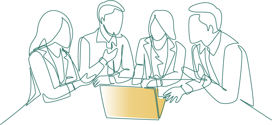 ペット関連業務を行う企業様イラスト