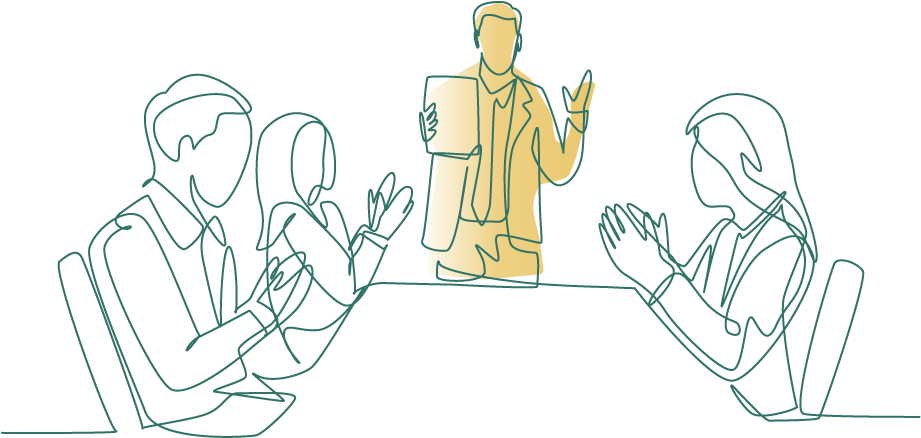 医療関連業務を行う企業様イラスト
