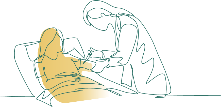 医療関連業務を行う企業様イラスト